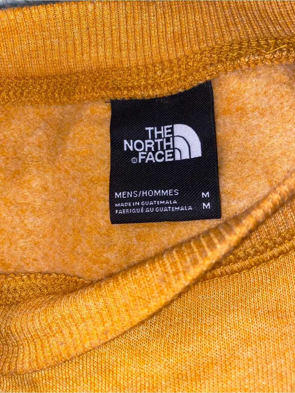The North Face Men's Crewneck Sweater - Mustard